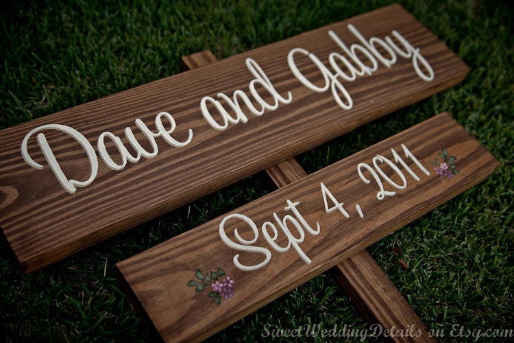 SAVE THE DATE sign - your Names and Date - Rustic Chic Wedding Sign. Spring Summer Winter Fall Autumn. Eco Decor. Outdoor Wooden Signage