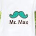Personalized Mustache Onesie