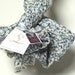 French LIBERTY of London French Wrinkled long scarf blue Pablo Pepper