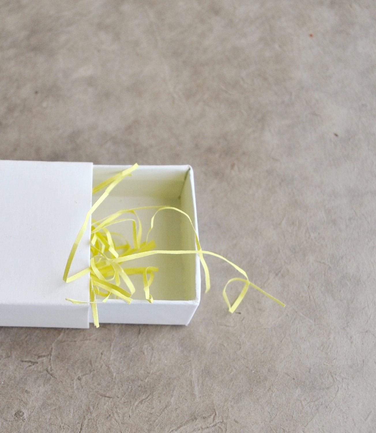 mini slide boxes- white (10 boxes)