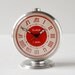 Vintage Alarm Clock Green, Red Colors from Soviet Era