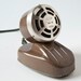 RESERVED until Tuesday Dynamic Microphone OKTAVA MD-41 1959, brown, Soviet Era