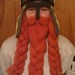 Reserved Listing for Kathy Crocheted Celtic Warrior Helm Top Knot and Beard