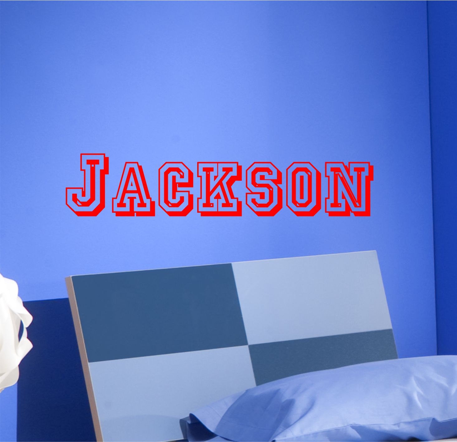 Boys  Name Wall Decal - Sports Decals - Baby Nursery Vinyl Wall Decals - Boys Room Decor