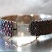 Antique Garnet Bracelet Austro Hungarian. Bohemian Czech Garnets Rose Cut