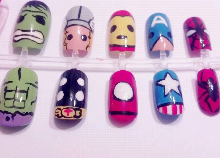 Avengers Nail Set
