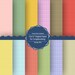 Rainbow Tartan - Digital Scrapbook Paper Pack Clip Art Clipart for Scrapbooking Cards Stationery Page, Personal and Commercial Use p140
