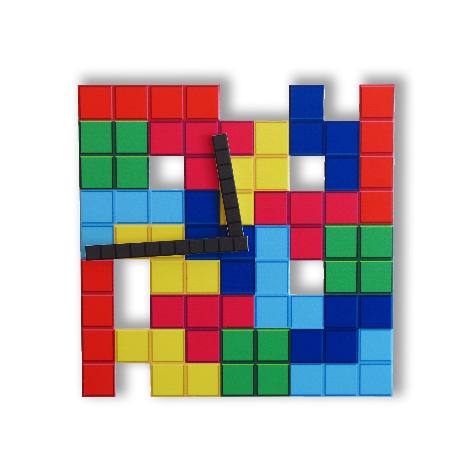 Tetris Wall Clock Game