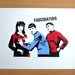 Star Trek 'Fascinating' Hand Pulled Limited Edition Screen Print