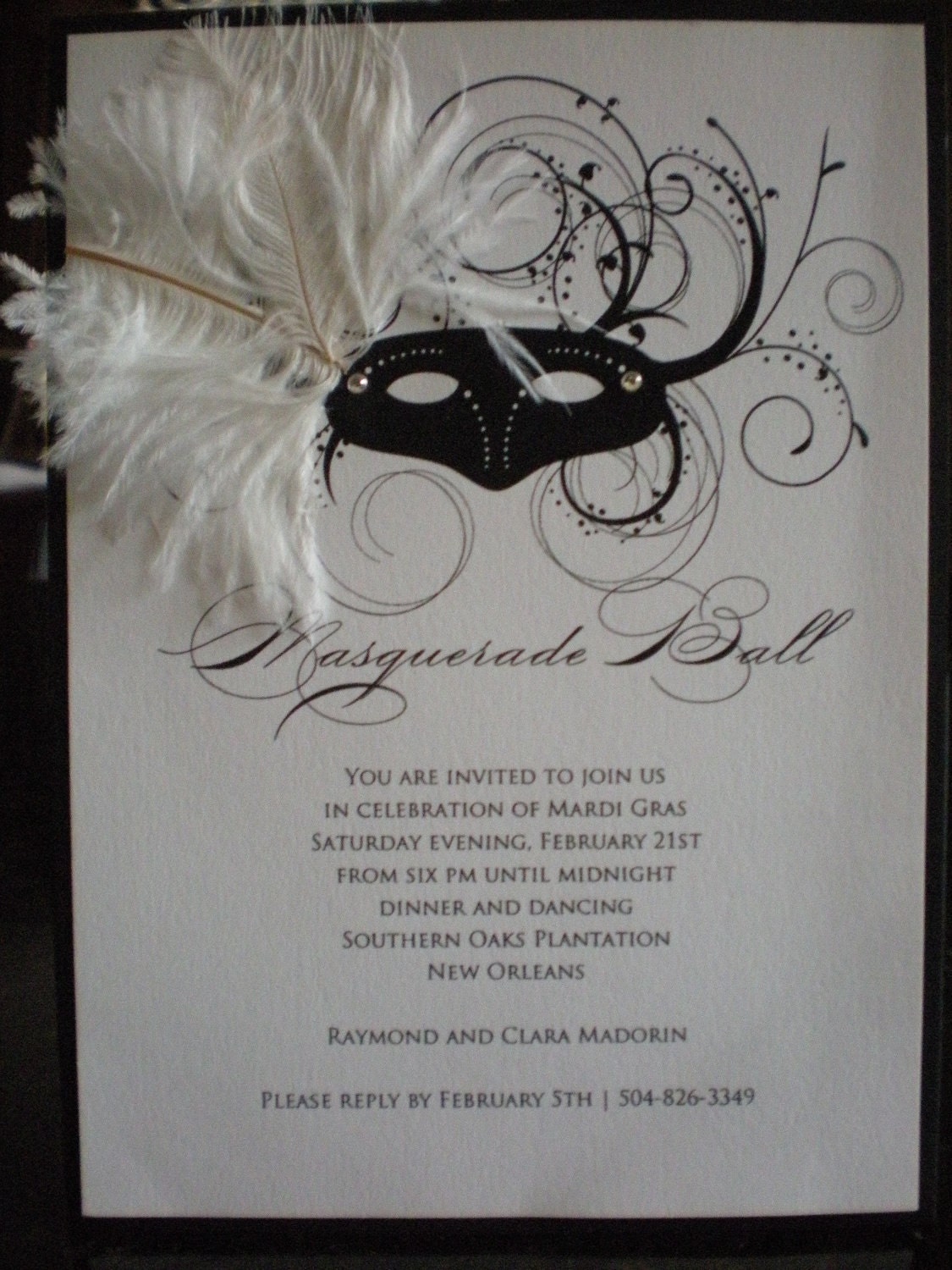 Mardi Gra Mask