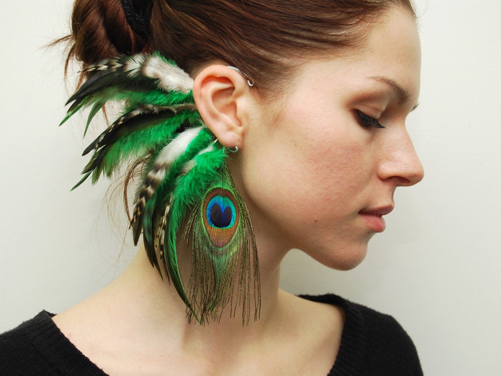 Feather Ear Cuff - Izel