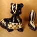 1950s Skunk Figurines