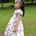 Maia Dress for Girls 12M-8Y PDF Pattern & Instruction-Shirred bodice -Attached underskirt.-Puffy sleeves-Perfect for Christmas