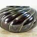 Midcentury S. American ART POTTERY Centerpiece BOWL - swirl design. Made in Columbia by Casa Del Arte