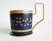 VINTAGE tea glass holder. Decorate your home,drink from a cool holder...