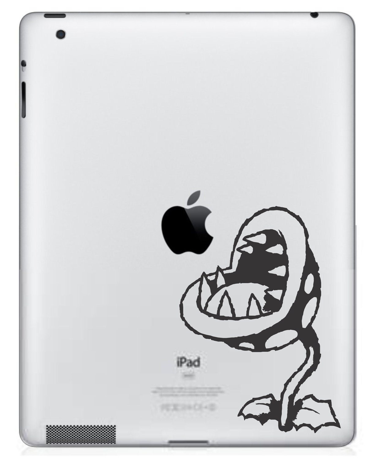 Mario Piranha Plant iPad/iPad 2 Vinyl Decal FREE SHIPPING