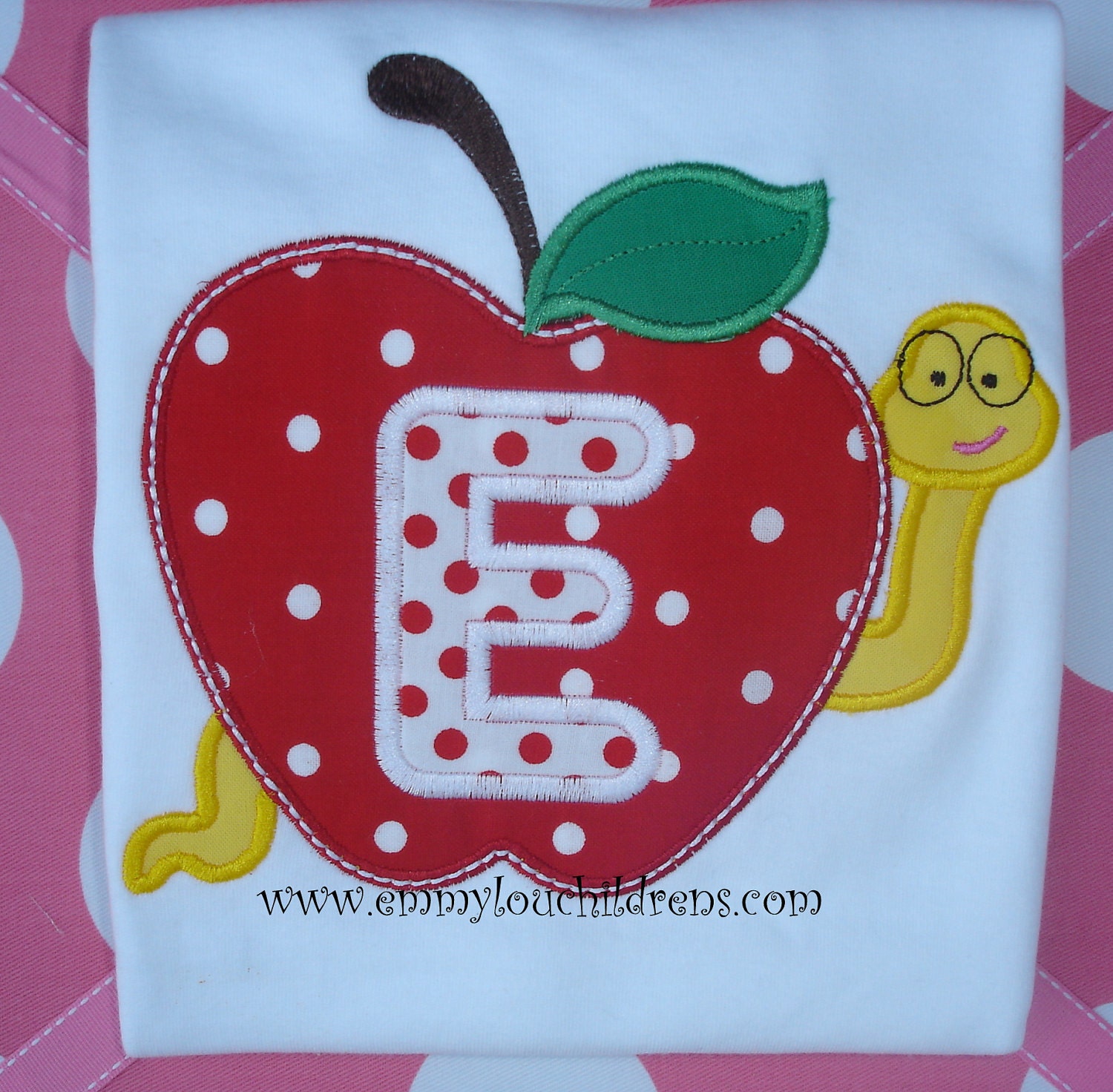 Custom Applique Back to School Shirt