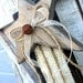 Custom Order for mleibel - Rustic Christmas Card Holder