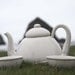 Sea Urchin Teapot and Seahorse Teacup SET (3 pcs)