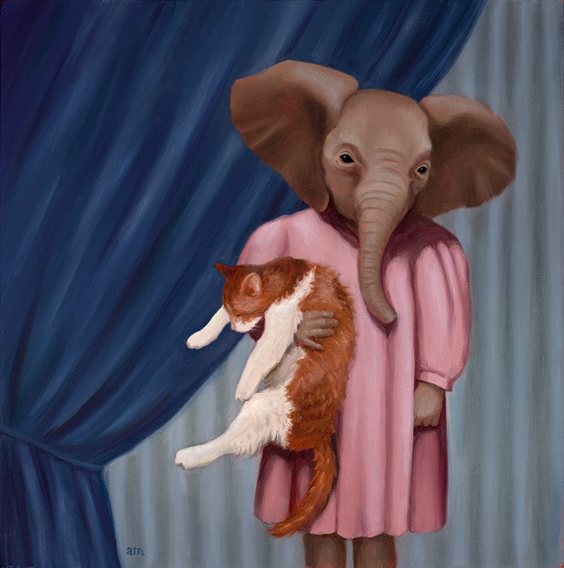 Best Friend - 9x9 Print