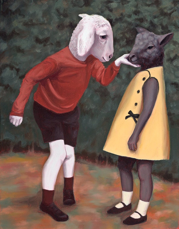 Curiosity and Compassion - 8x10 Print