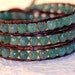 Chan Luu Inspired Wrap Bracelet - Green Aventurine - Beaded