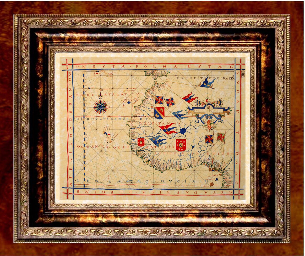 antique nautical maps