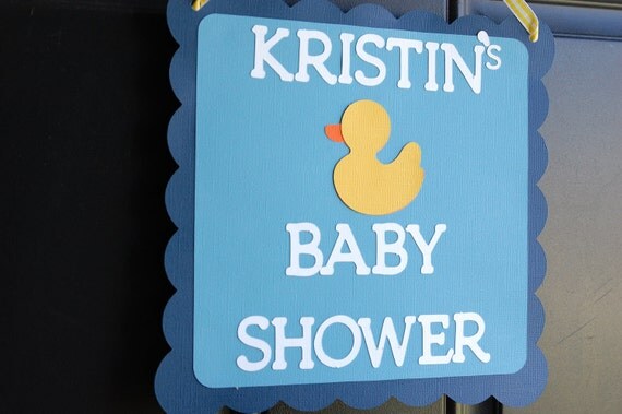 Rubber Duck Door Sign, Rubber Duck Baby Shower, Rubber Duck Welcome Sign, Rubber Duck Party, Duck Welcome Sign Il_570xn