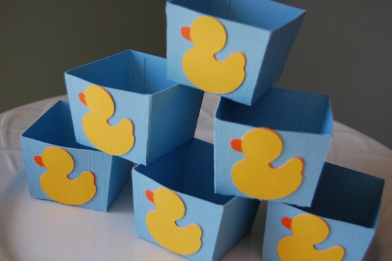 Duck Candy Cups, Nut Cups, Duck Baby Shower, Duck Boy Baby Shower, Duck Birthday, Rubber Duck, Duck Shower, Light Blue, 12 Pcs Il_570xn