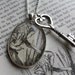 Key to Wonderland - Alice in Wonderland Illustration Necklace