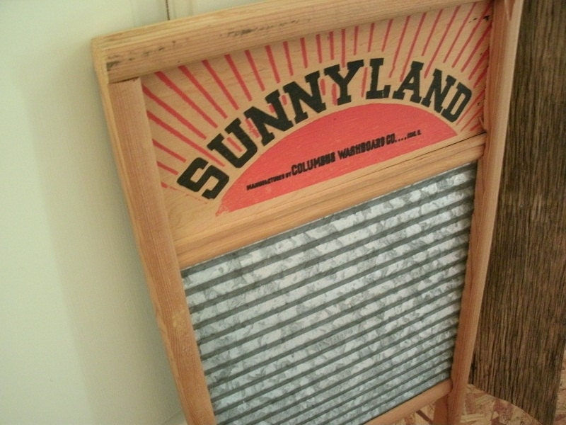 CLEARANCE SALE-Vintage Washboard Replica-Large/Family Size