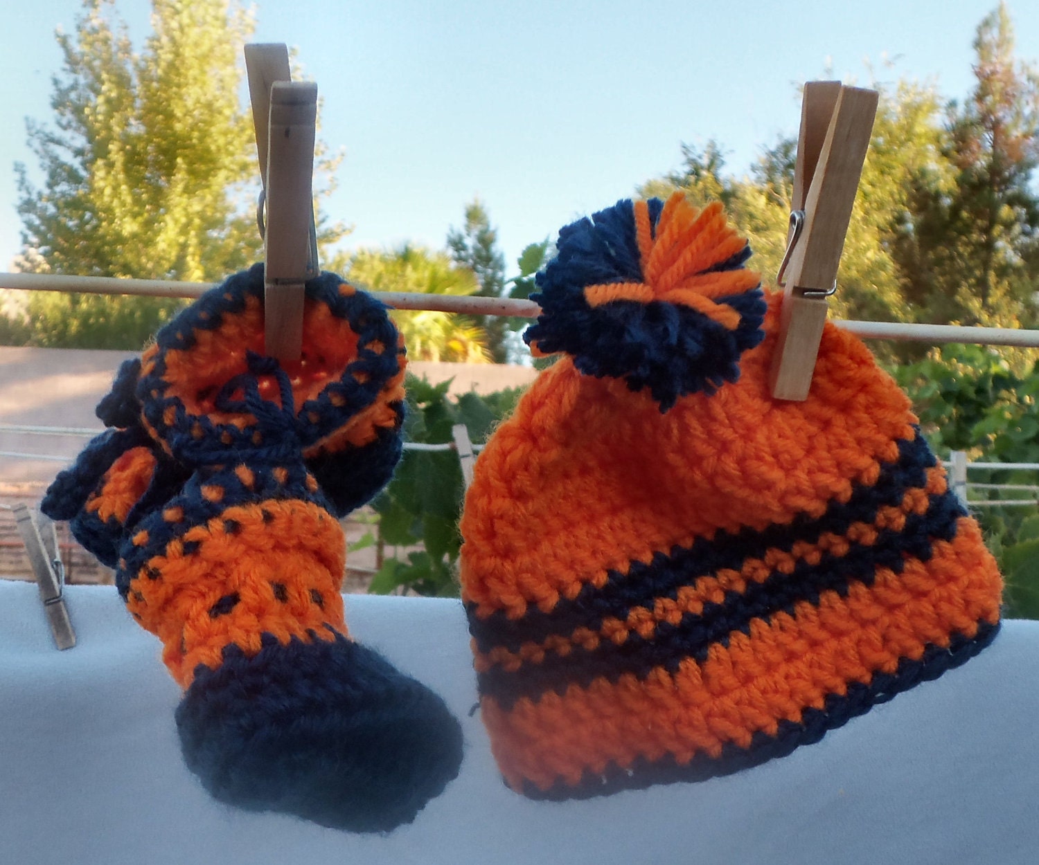 Baby Hat & Booties set