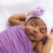 Crochet Girl/Baby Hat with 3 Different Flower Options - Made to Order - Choose from 23 Flower Colors - Also in Toddler, Girl Sizes