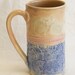ceramic bicycle coffee mug 20oz stoneware 20A015