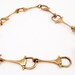18k Bracelet Horse bit  Gucci Style