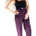 On Sale Vintage 1980's EGGPLANT PURPLE TROUSER Pants