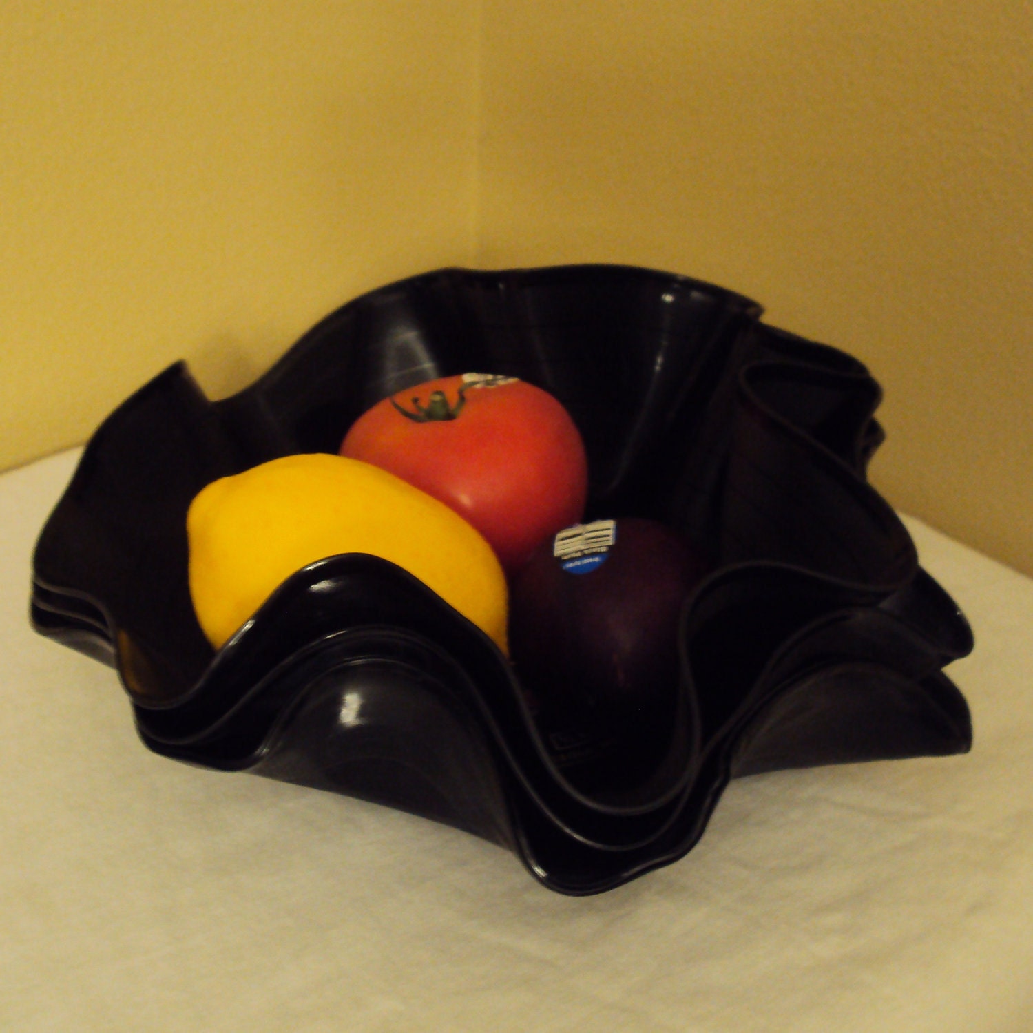 Upcycled Repurposed Vinyl Record Bowls Stackable set of 3 Il_170x135