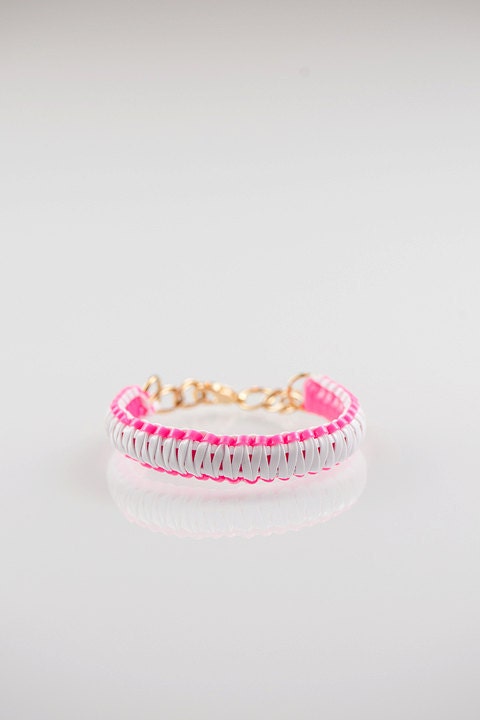 popsicle series bfrend bracelet- WHITE PINK