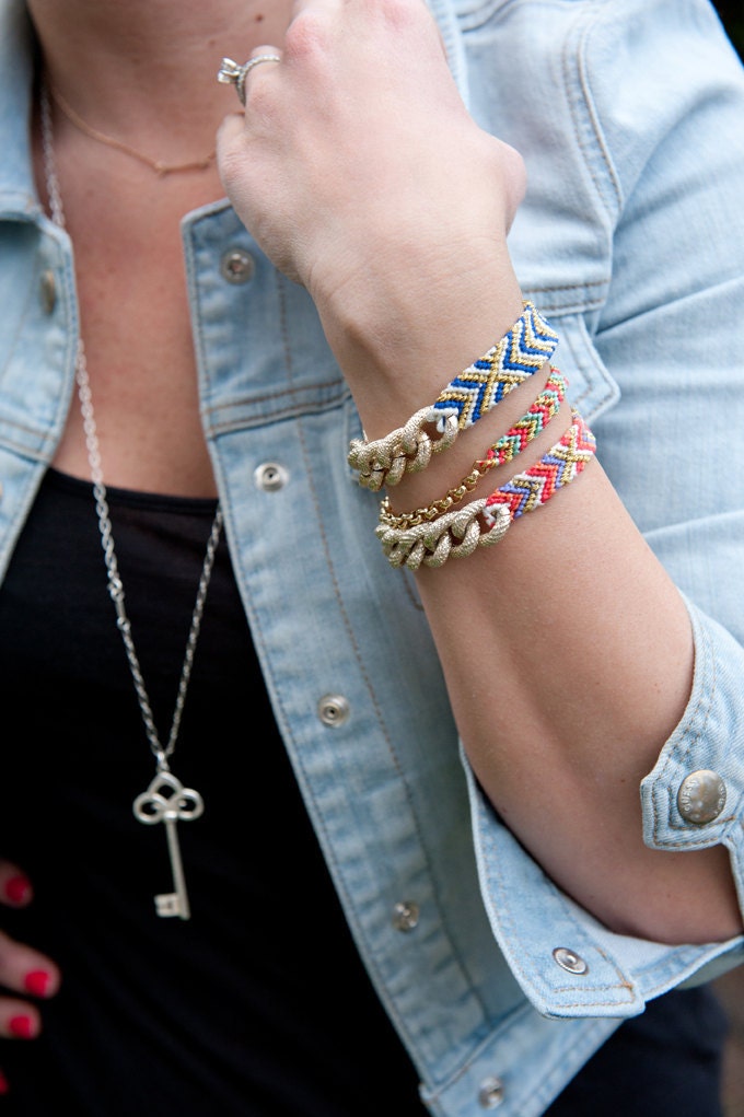 Pinky Swear bfrend bracelet- friendship bracelet