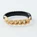 Black Golden Chain- Golden Cobra bfrend bracelet PRE ORDER