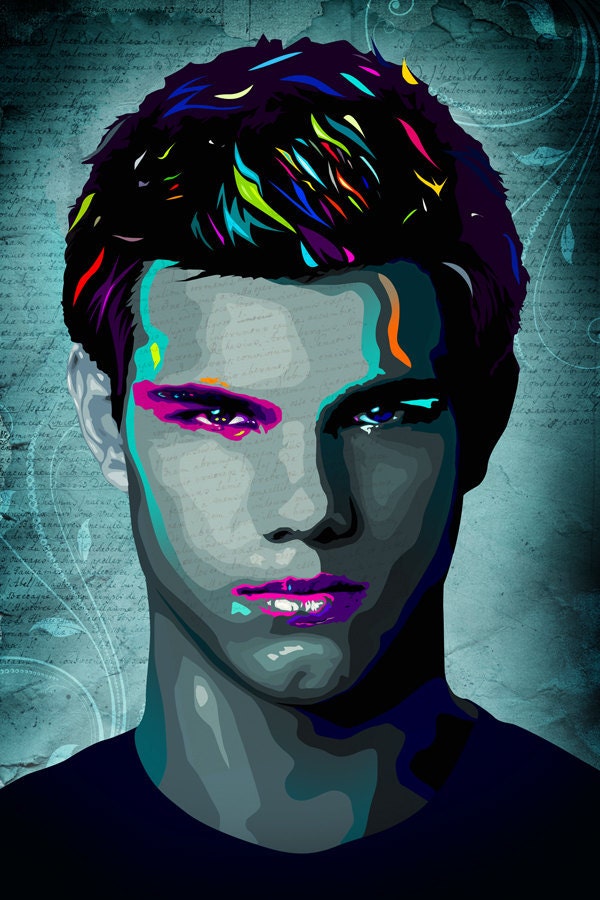 Twilight Art print Jacob Black wall decor