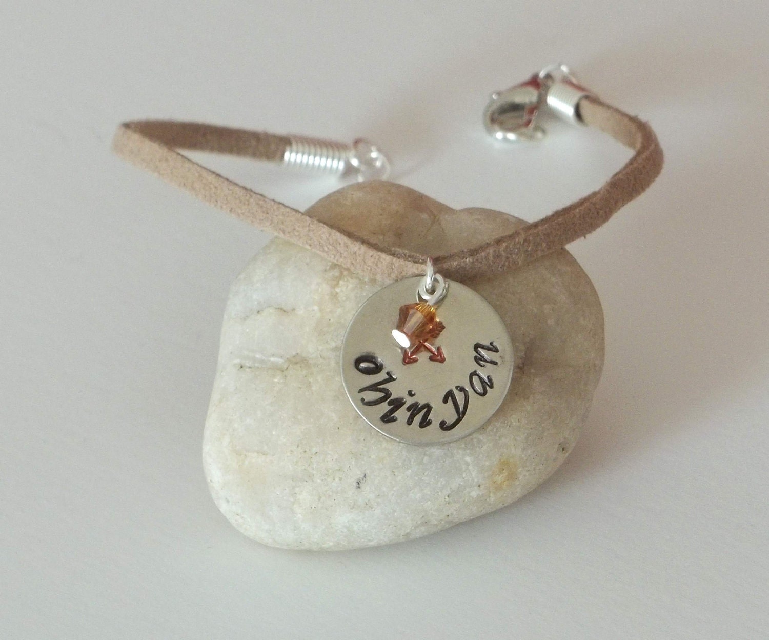 Hand Stamped Native American Inspired Charm Bracelet "Forever": Mothers Day Sale Coupon Code FREESHIPPING1