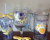 Tiger Tailgaiting Glasses