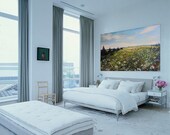 Landscape Original Painting Oil on Canvas Wind in the Grass by Drinka Mercep