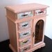 Sweet Peach Wooden jewelry box