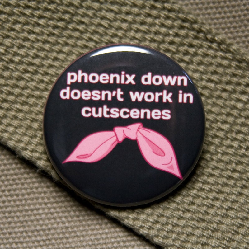 video game button phoenix down doesn't work aeris dies rpg