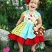 Mia's Reverse Knot Twirly Dress PDF Pattern size  6 months to size 8