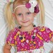 Josie's Ruffle Fabric Peasant Dress and Top PDF Pattern sizes 6-12 months to 8