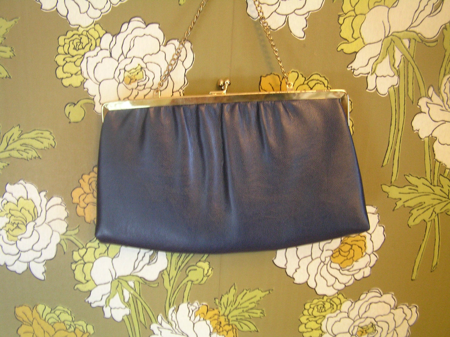 Vintage Clutch with Chain