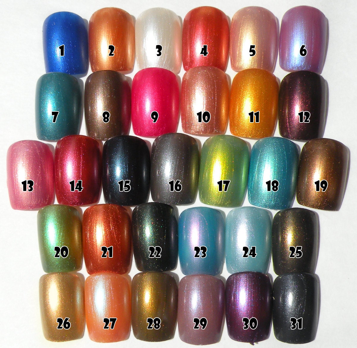 Choice of 3 Nail Polishes 8ml Vegan Non-Toxic